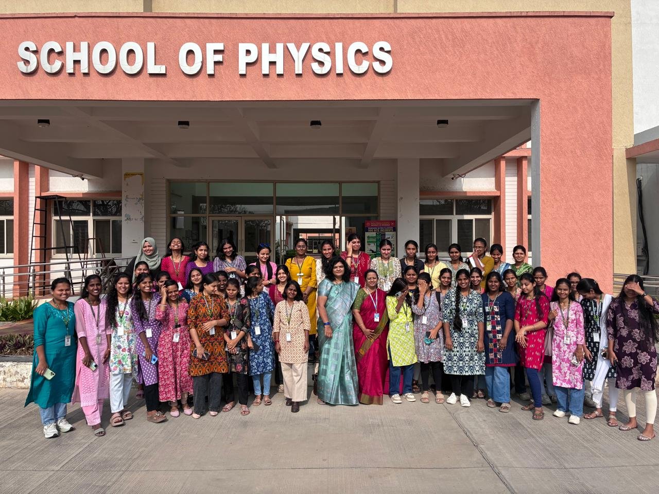 Field visit to the University of Hyderabad