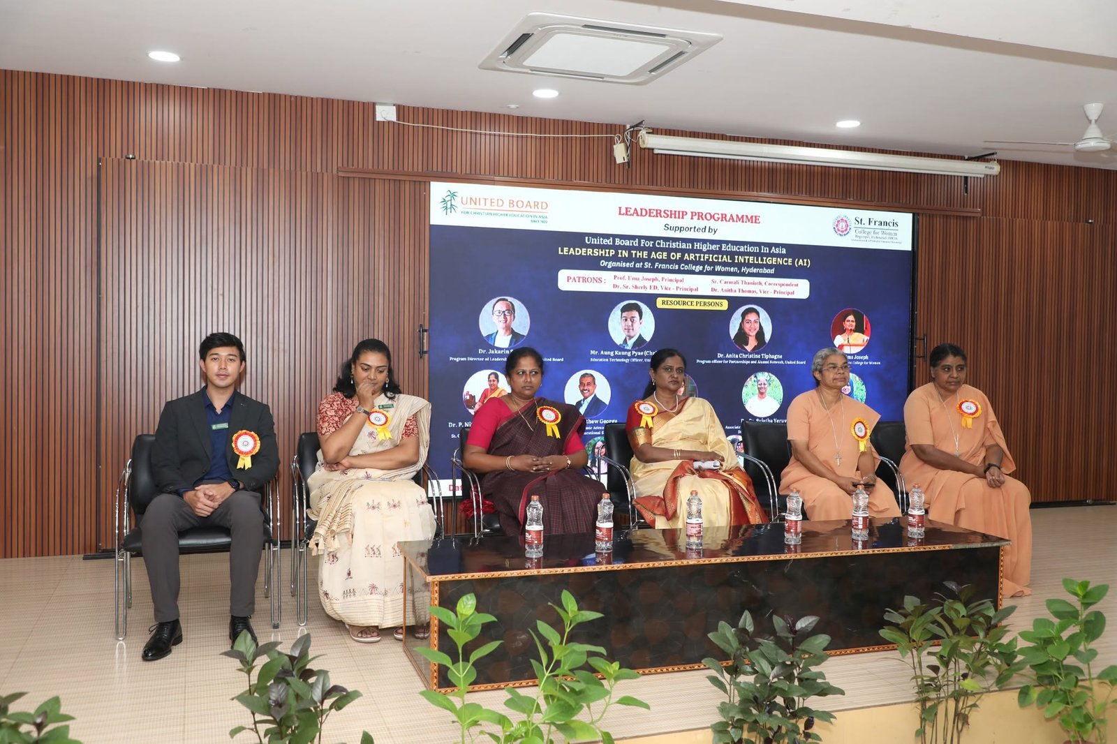 Three-day International Leadership Program on “Leadership in the Age of Artificial Intelligence” - St. Francis College for Women, Begumpet, in collaboration with the United Board for Christian Higher Education in Asia