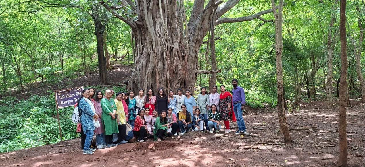 The Department of Botany organised a field trip to Anantagiri Hills, Vikarabad District