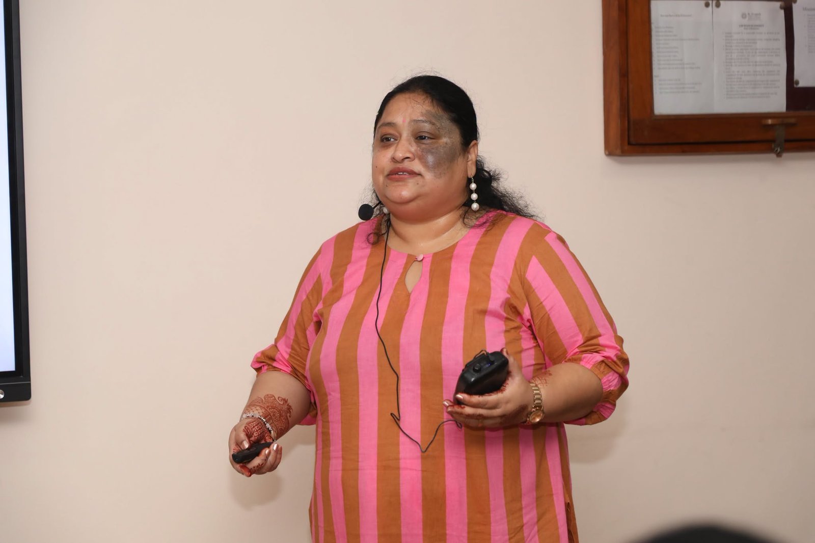 The Department of Chemistry organised a guest lecture titled “From Molecules to Flexible Electronics: Chemistry for a Sustainable Future”