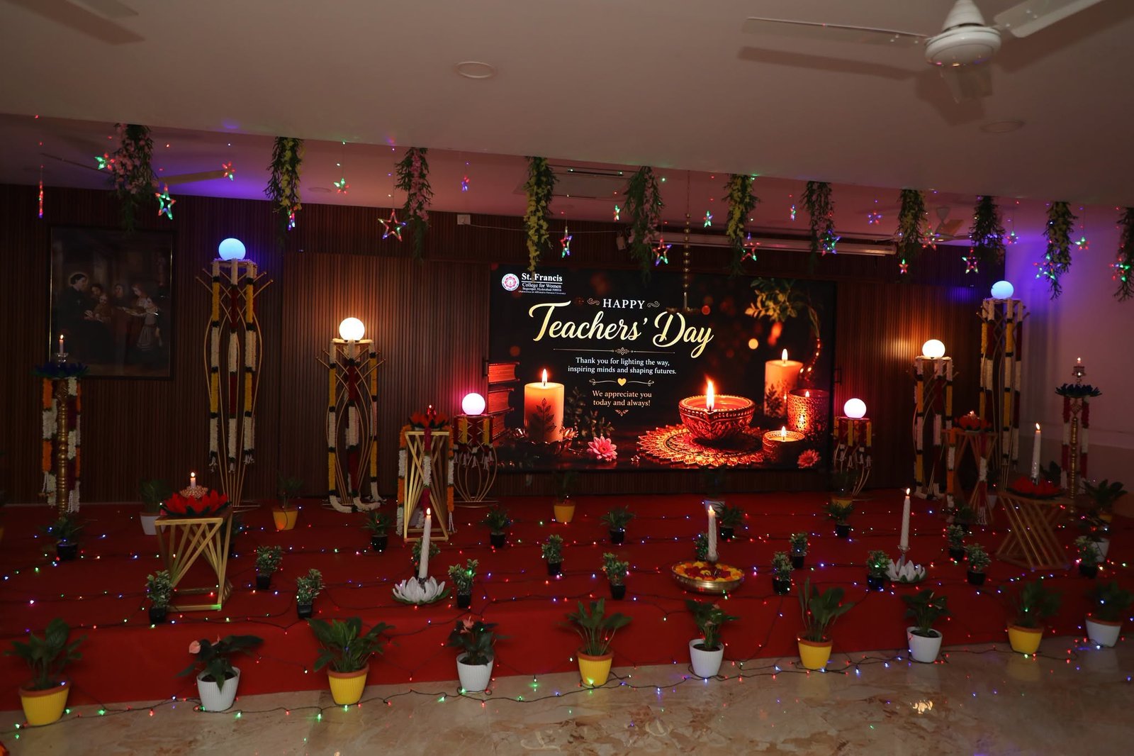Teacher's Day Celebrations @ SFC