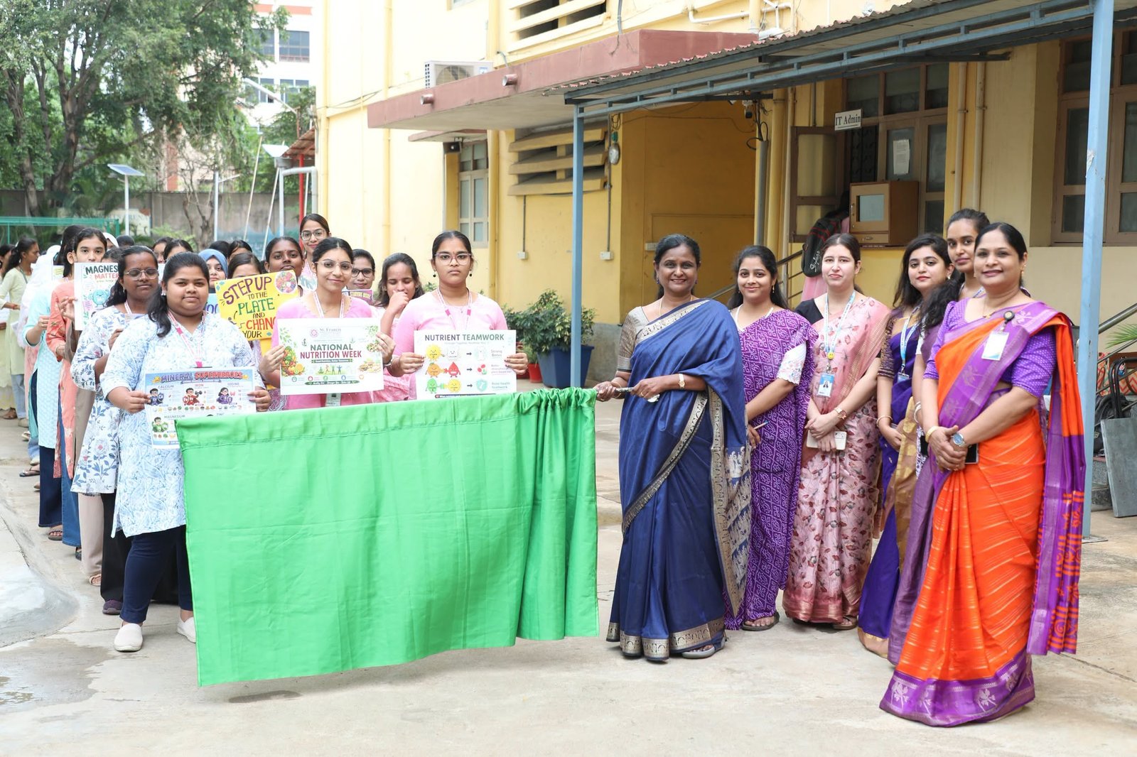 The Department of Nutrition celebrated National Nutrition Week by organising a series of engaging and educational programmes for students.