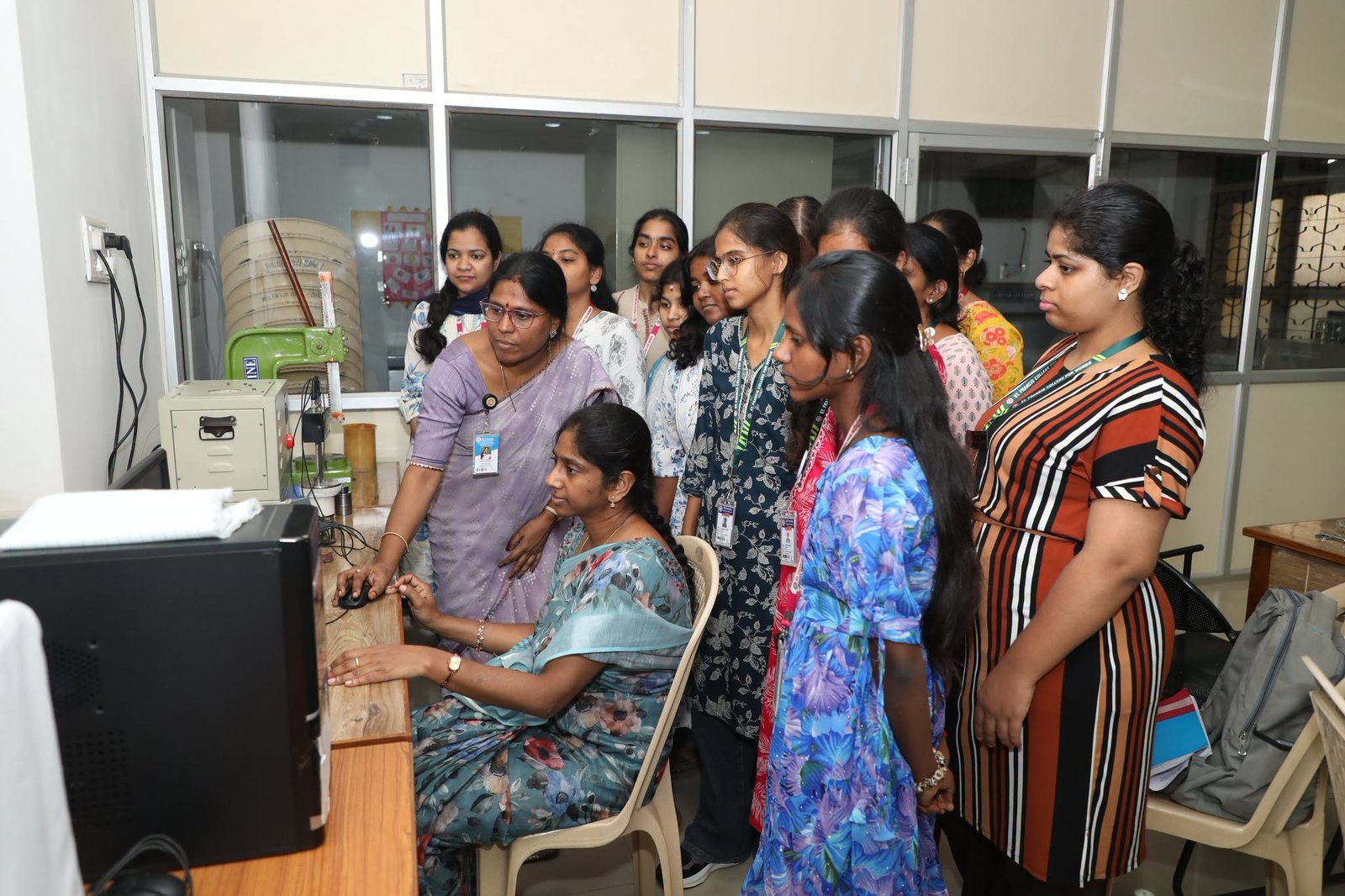 The Department of Physics, under the DBT STAR College Scheme, organised a Workshop Series titled “From Pellet to Graph: A Hands-On Training in Materials Characterization.”