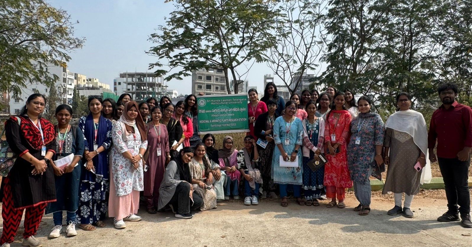 Field trip to Medicinal and Aromatic Plants Research Station (MAPRS)