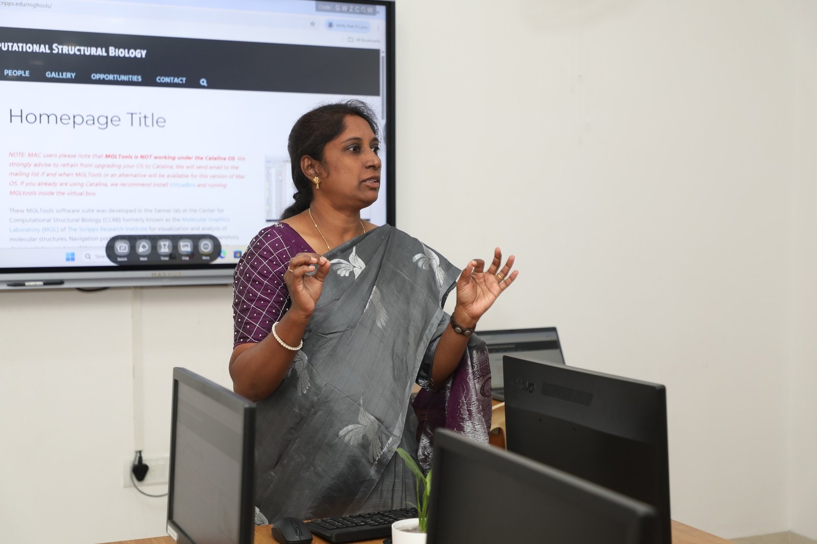 Hands-on workshop on ‘Molecular Docking: Computational Modeling of Protein Ligand Interactions’