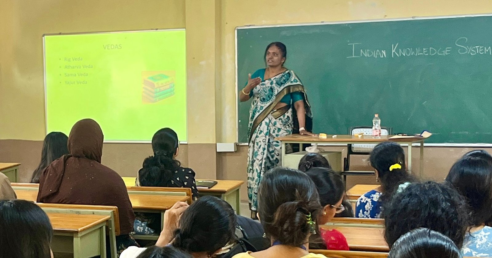 Guest lecture on 'Bharatiya Jnana Parampara: An overview of Indian Knowledge Systems.'