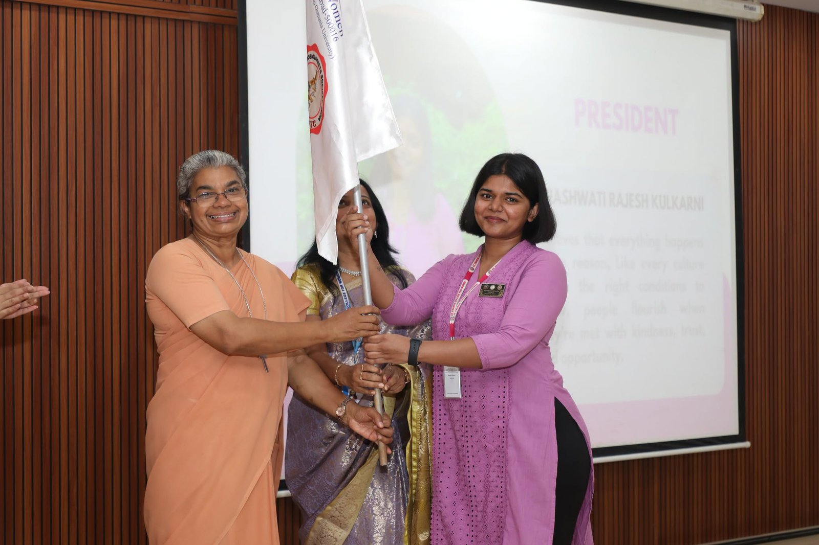 The Department of Microbiology organised the Investiture Ceremony of the MicroAura Club for the academic year.